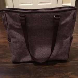 Dark Brown thirst one bag tote